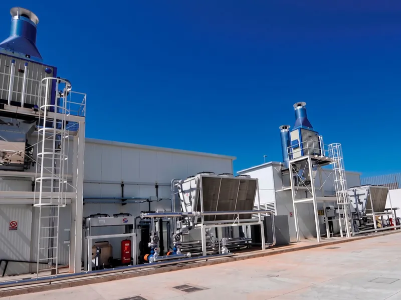 Cogeneration plant at Alestra